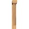 Ekena Millwork Traditional Block Smooth Bracket w/ Offset Brace, Western Red Cedar, 5 1/2"W x 30"D x 36"H BKT0604X30X36TRA05SWR - alternate 3